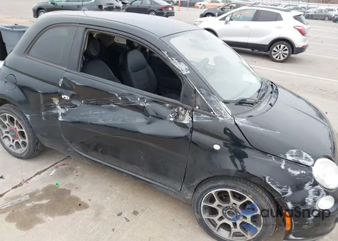 2014 Fiat 500 Pop from USA, damaged, VIN 3C3CFFAR0ET205392